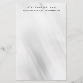 Papelería Diseño gris profesional Minimalista moderno