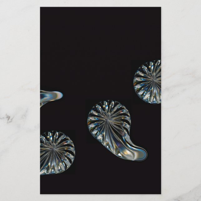 Papelería Diseño irlandés - La colección de cristal (Anverso)