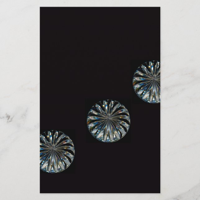 Papelería Diseño irlandés - La colección de cristal (Anverso)