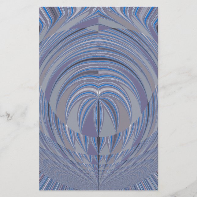 Papelería Diseño sin problemas de corazón grande (Anverso)