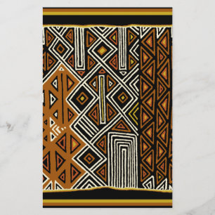 Papelería Diseño Tribal Africano Kuba