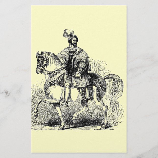 Papelería Disfraces isabelinos (Anverso)