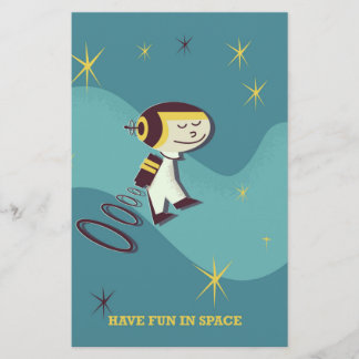 Papelería Diviértete en el espacio.