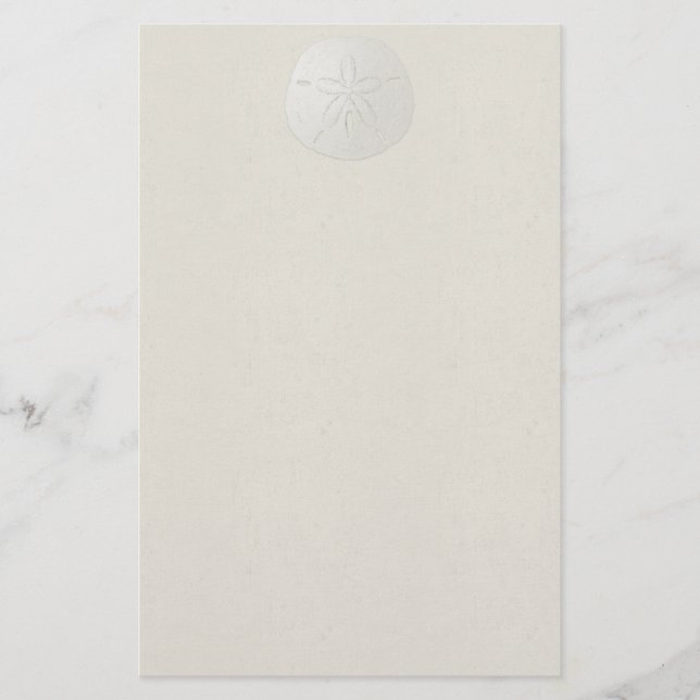 Papelería Dólar de arena elegante 1 inmóvil (Anverso)