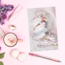 Dos Ballerinas Dance Lined