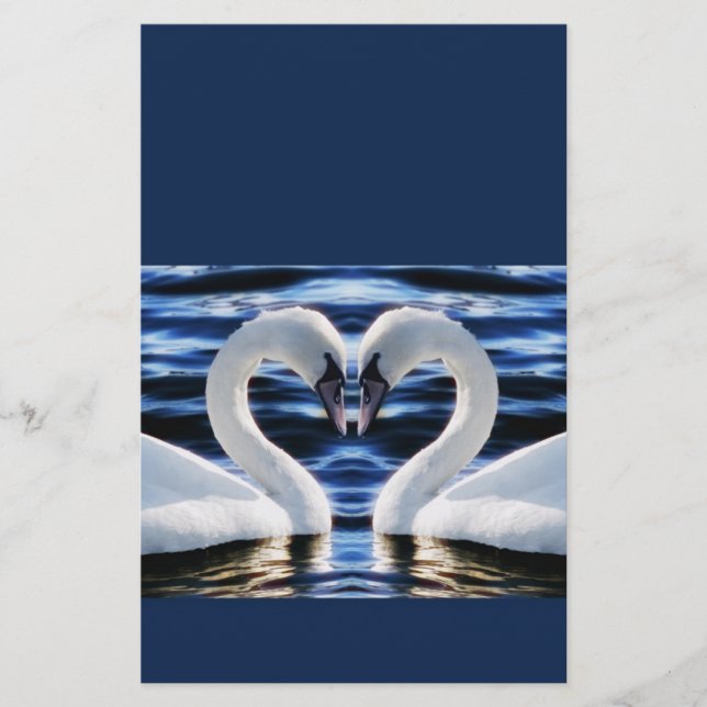 Papelería Dos cisnes (Anverso)