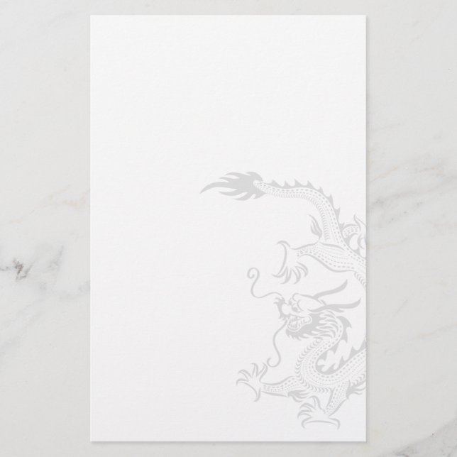 Papelería Dragón inmóvil (Anverso)