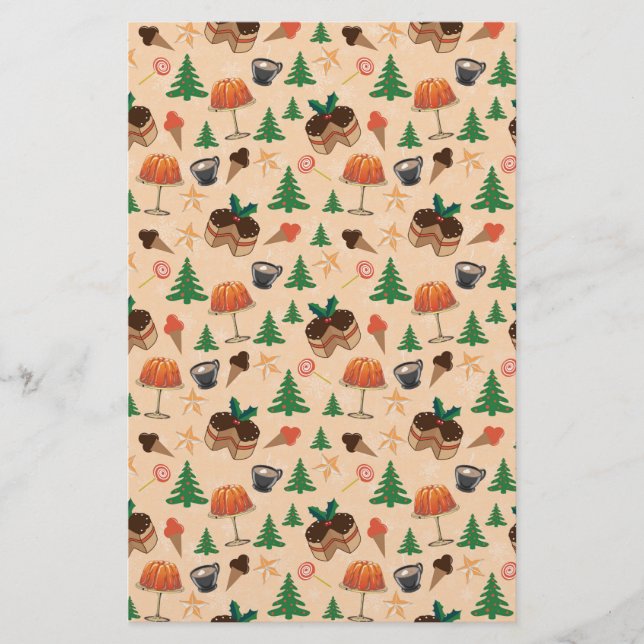 Papelería dulces navidades (Anverso)