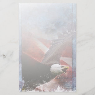 Papelería Eagle-Inmóvil patriótico