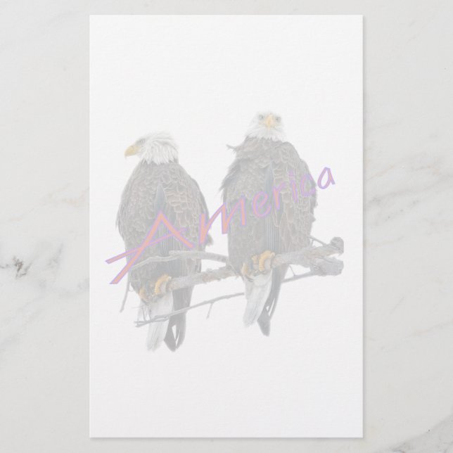 Papelería Eagles gemelo América (Anverso)