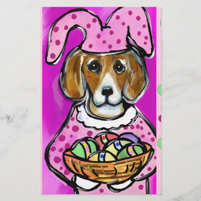 PAPELERÍA EASTER BEAGLE (Anverso)