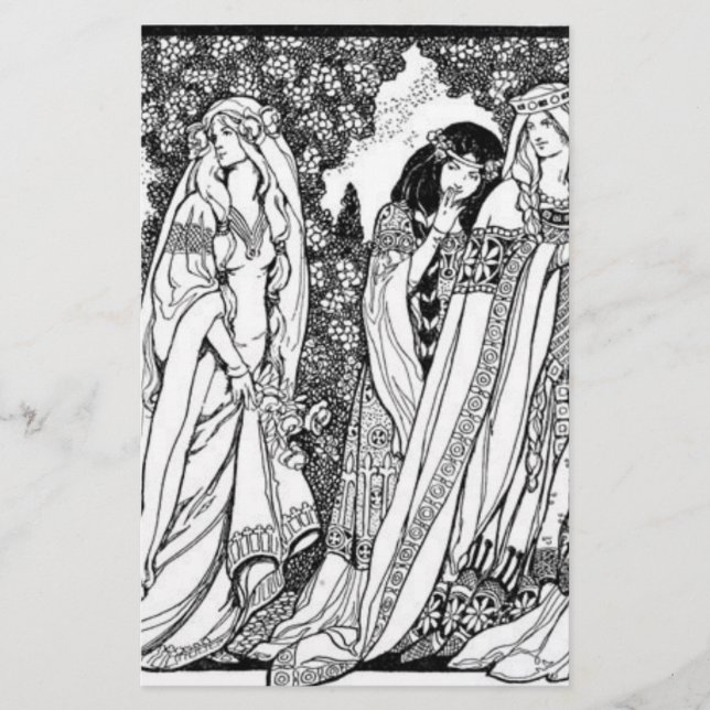 Papelería Edad Media de la Moda (Anverso)