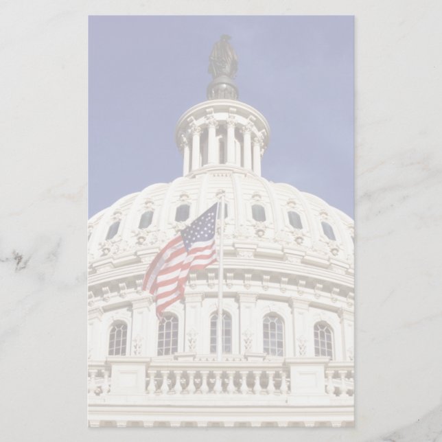 Papelería Edificio de capitales de los Estados Unidos, Washi (Anverso)