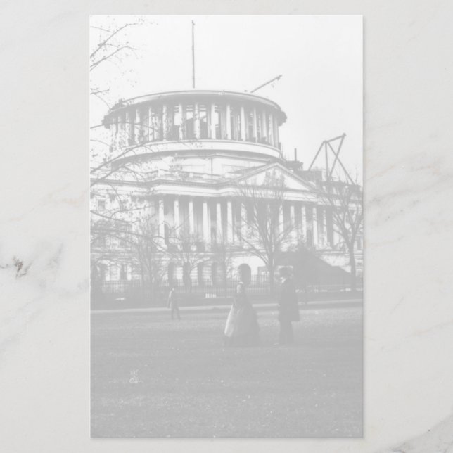 Papelería Edificio del Capitolio en Washington D.C. (Anverso)