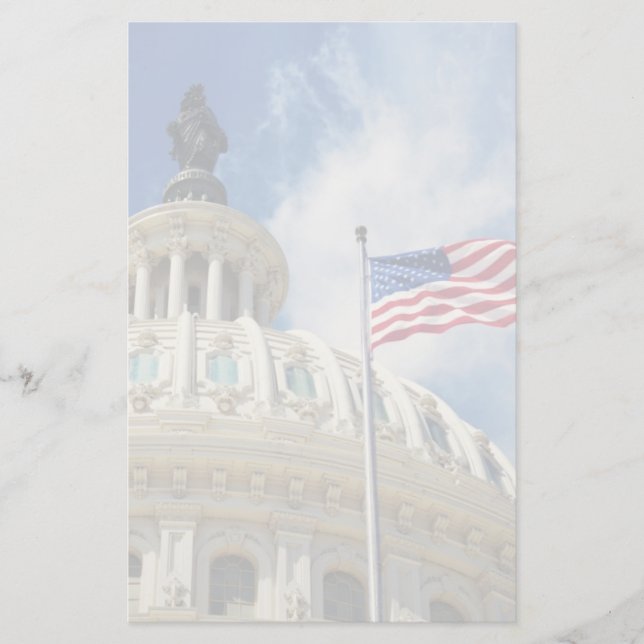 Papelería EE.UU., Columbia, Washington DC, Capitol Building (Anverso)