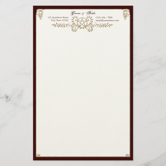 Papelería Efectos de escritorio (Anverso)