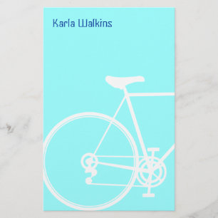 Papelería Efectos de escritorio abstractos de la bicicleta