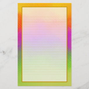 Papelería Efectos de escritorio alineados multa colorida de