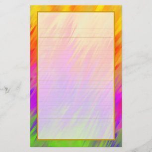 Papelería Efectos de escritorio alineados multa colorida de