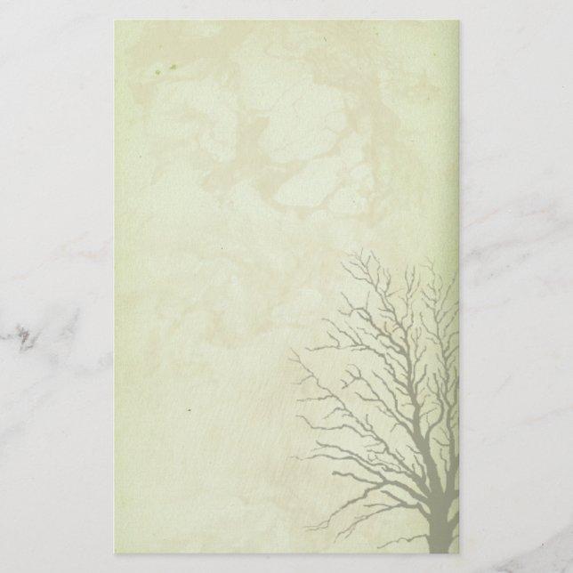 Papelería Efectos de escritorio antiguos de la reproducción (Anverso)