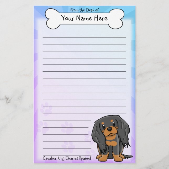 Papelería Efectos de escritorio arrogantes del perro de (Anverso)