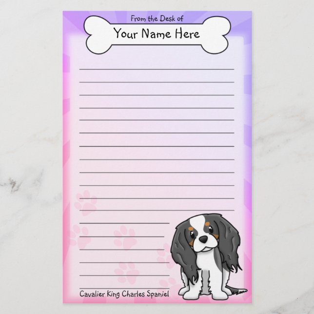 Papelería Efectos de escritorio arrogantes del perro de (Anverso)