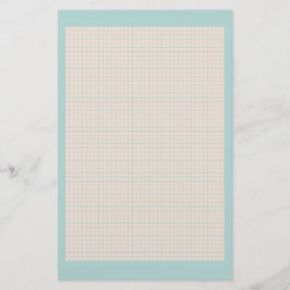 Papelería Efectos de escritorio azules y rosados del huevo