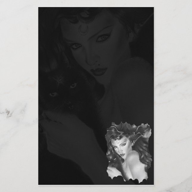 Papelería Efectos de escritorio Bewitched (Anverso)