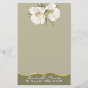 Papelería Efectos de escritorio blancos elegantes del