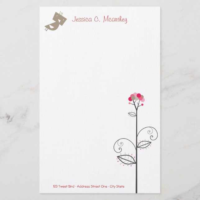 Papelería Efectos de escritorio caprichosos lindos de Baby (Anverso)