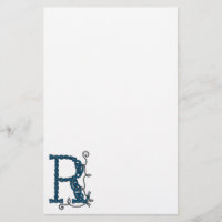 Efectos de escritorio célticos de la letra R