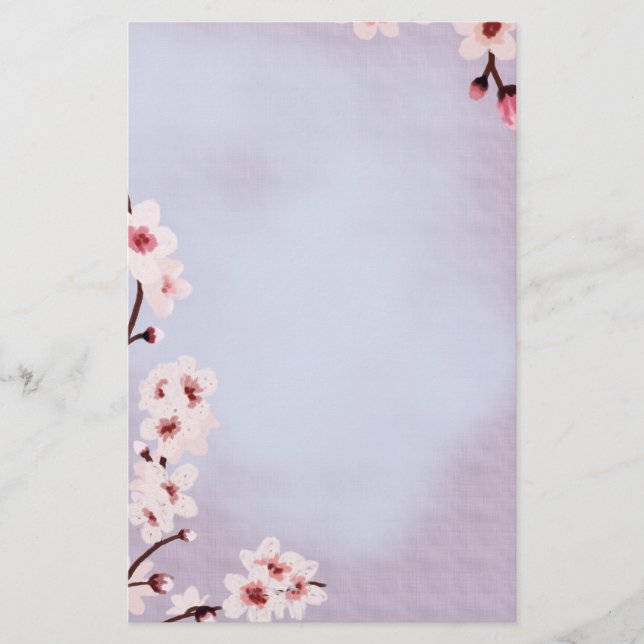 Papelería Efectos de escritorio ~Cherry de Blossom~ de las (Anverso)