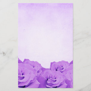 Papelería Efectos de escritorio color de rosa púrpuras del