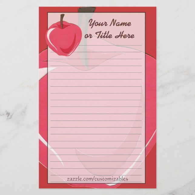 Papelería Efectos de escritorio de Apple (Anverso)