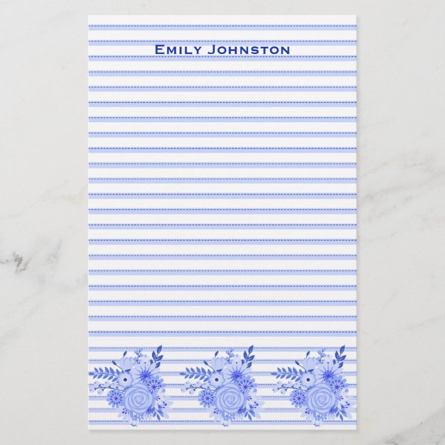 Papelería Efectos de escritorio de encargo alineados (Anverso)