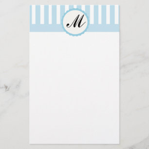 Papelería Efectos de escritorio de encargo blancos azules