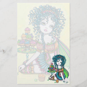 Papelería Efectos de escritorio de hadas del arte de la
