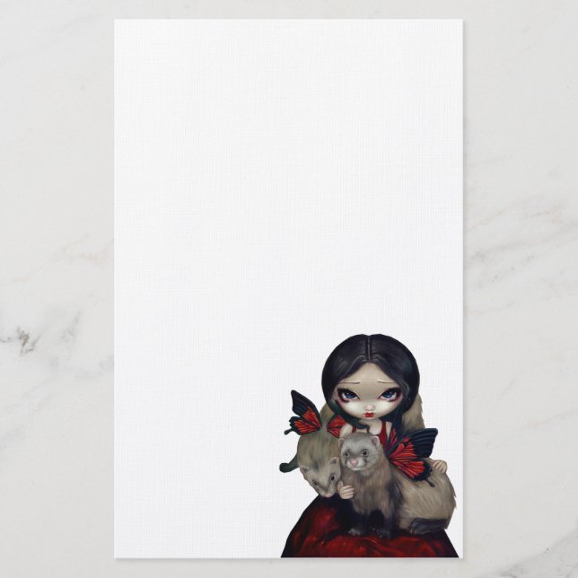 Papelería Efectos de escritorio de hadas góticos de los (Anverso)