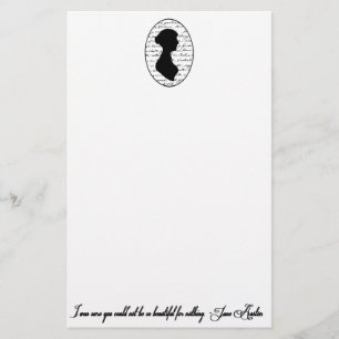 Papelería Efectos de escritorio de Jane Austen