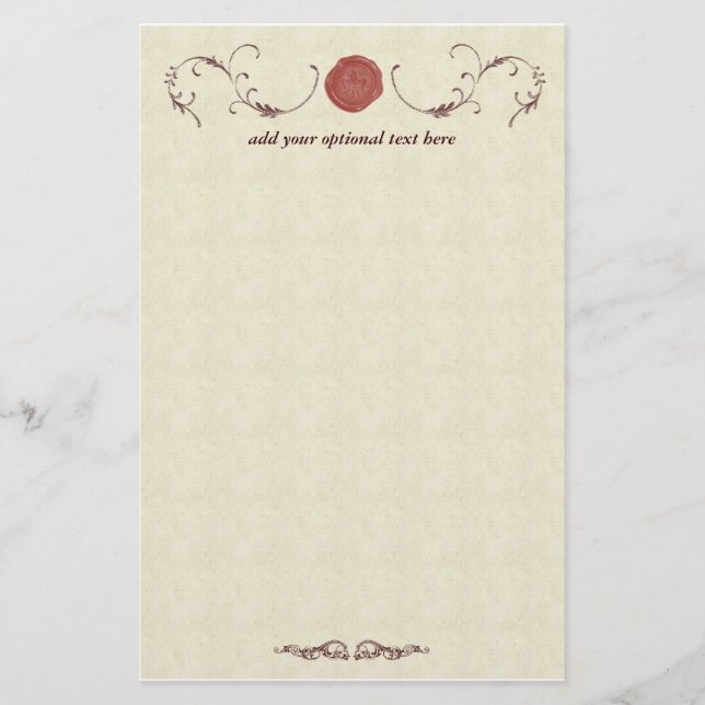 Papelería Efectos de escritorio de la cera de lacre del (Anverso)