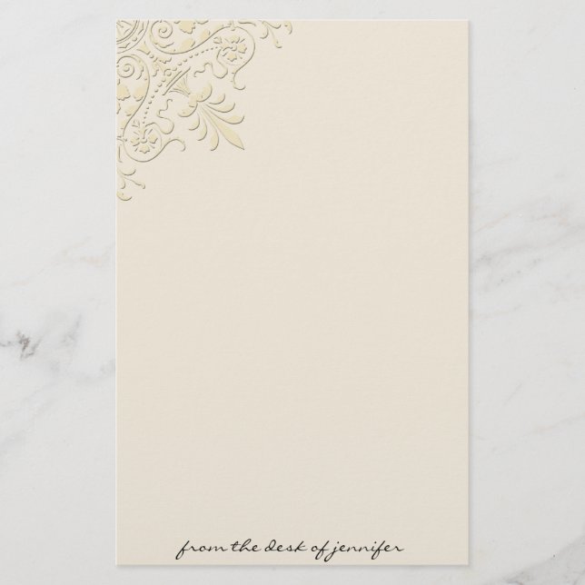 Papelería Efectos de escritorio de la esquina del adorno del (Anverso)