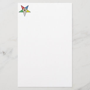 Papelería Efectos de escritorio de la estrella de OES