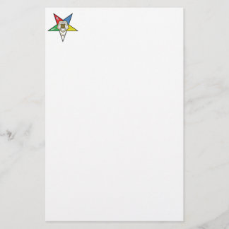 Papelería Efectos de escritorio de la estrella de OES