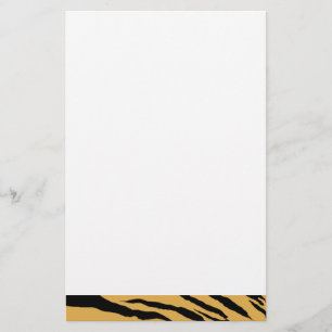 Papelería Efectos de escritorio de la impresión del tigre