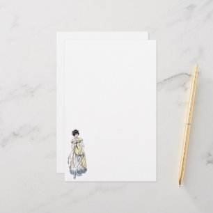 Papelería Efectos de escritorio de la moda de la regencia -
