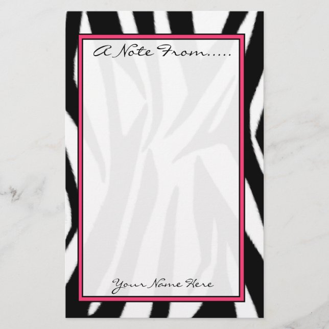 Papelería Efectos de escritorio de la moda del estampado de (Anverso)
