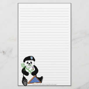 Papelería Efectos de escritorio de la panda del día de