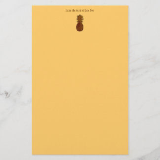 Papelería Efectos de escritorio de la piña