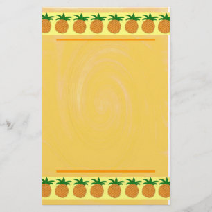 Papelería Efectos de escritorio de la piña