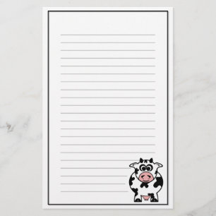 Papelería Efectos de escritorio de la vaca